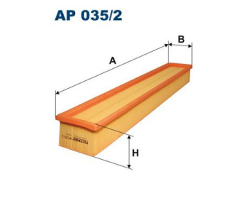 Въздушен филтър FILTRON AP 035/2 за MERCEDES C (W203) седан от 2000 до 2007