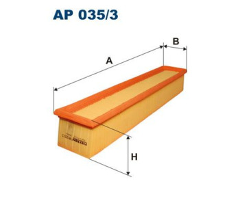 Въздушен филтър FILTRON AP 035/3 за MERCEDES C (S203) комби от 2001 до 2007