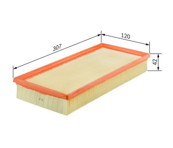 Въздушен филтър BOSCH 1 457 433 581 за MERCEDES C (S203) комби от 2001 до 2007