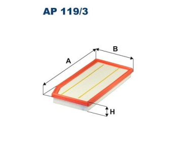 Въздушен филтър FILTRON AP 119/3 за MERCEDES E (W213) седан от 2016