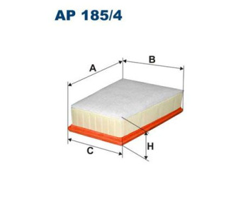 Въздушен филтър FILTRON AP 185/4 за RENAULT KANGOO II (FW0/1_) EXPRESS товарен от 2008