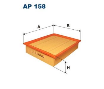 Въздушен филтър FILTRON AP 158 за MERCEDES VITO (W638) товарен от 1996 до 2003