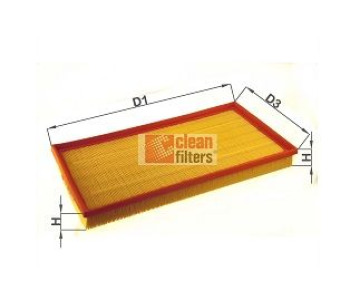 Въздушен филтър CLEAN FILTERS MA3143 за MERCEDES VITO (W639) пътнически от 2003 до 2014