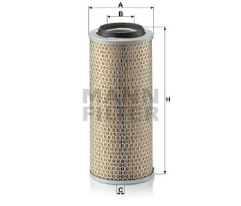 Въздушен филтър MANN-FILTER C 15 165/3 за NISSAN TRADE платформа от 1994 до 1998
