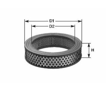 Въздушен филтър CLEAN FILTERS MA 617 за RENAULT 19 II (L53_) Chamade от 1992 до 2003