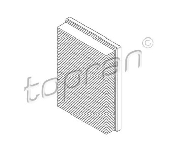 Въздушен филтър TOPRAN 103 176 за SEAT TOLEDO I (1L) от 1991 до 1999