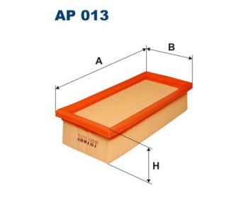 Въздушен филтър FILTRON AP 013 за VOLKSWAGEN SCIROCCO (53B) от 1980 до 1992