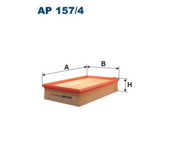 Въздушен филтър FILTRON AP 157/4 за VOLKSWAGEN MULTIVAN V (7HM, 7HN, 7HF, 7EF, 7EM, 7EN) от 2003 до 2015