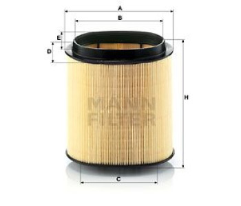 Въздушен филтър MANN-FILTER C 1869 за PORSCHE PANAMERA (970) от 2009 до 2016