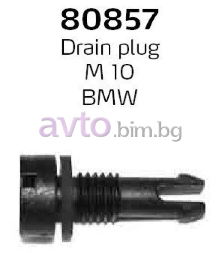 Пробка за източване M10 за BMW 3 Ser (E30) седан от 1982 до 1992