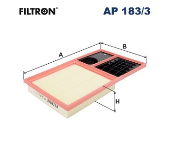 Въздушен филтър FILTRON AP 183/3 за SKODA ROOMSTER (5J) пътнически от 2006 до 2015