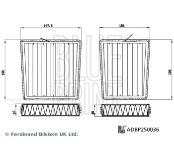 Комплект съединител BLUE PRINT ADBP300019 за FORD MONDEO IV (BA7) лифтбек от 2007 до 2015