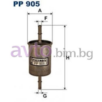Горивен филтър FILTRON PP 905 за SAAB 9-3 (YS3F) кабриолет от 2003 до 2015
