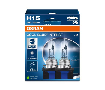 Крушки OSRAM H1 12V 55W P14,5s COOL BLUE INTENSE 2бр. - Osram