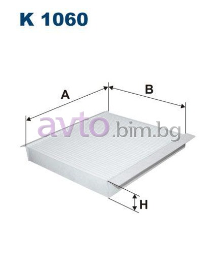 Филтър купе (поленов филтър) FILTRON K 1060 за LEXUS GS (GRL1, GWL1) от 2012