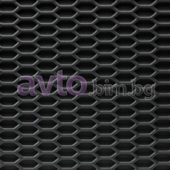 Тунинг мрежа - Черна пластмасова едра 40x119х0.5 см.