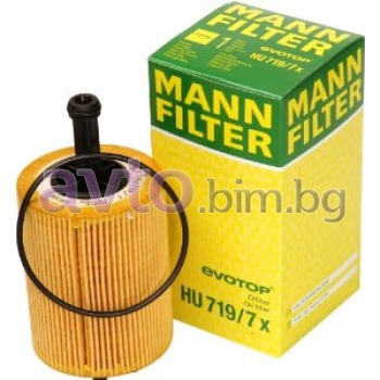Маслен филтър - MANN-FILTER HU719/7x за SEAT IBIZA III (6L1) от 2002 до 2009