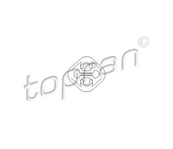 Държач, гърне TOPRAN 107 226 за VOLKSWAGEN PASSAT B2 (33B) комби от 1980 до 1989