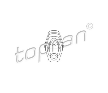 Държач, гърне TOPRAN 104 402 за AUDI 80 (8C, B4) от 1991 до 1995