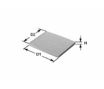 Филтър купе (поленов филтър) CLEAN FILTERS NC2082CA за VOLKSWAGEN BORA (1J2) от 1998 до 2005
