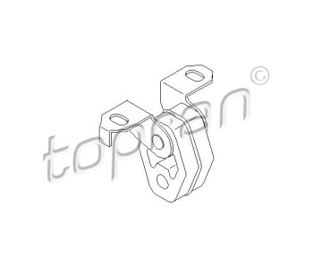 Държач, гърне TOPRAN 108 730 за SEAT TOLEDO II (1M2) от 1998 до 2006