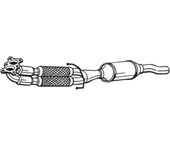 Катализатор BOSAL 090-706 за VOLKSWAGEN GOLF V Plus (5M1, 521) от 2005 до 2013