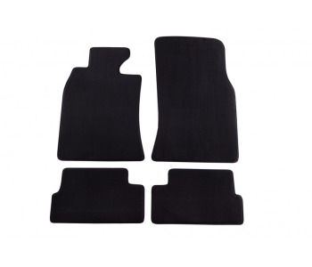 Немски стелки PETEX - мокет комплект предни и задни (4 броя) - Черни