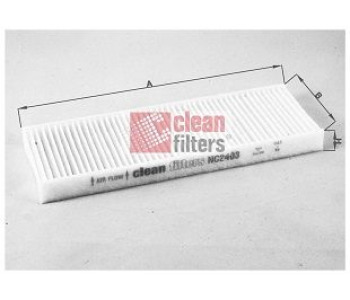 Филтър купе (поленов филтър) CLEAN FILTERS NC2403 за CITROEN C-ELYSEE от 2012