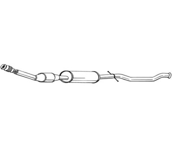 Катализатор BOSAL 099-849 за CITROEN C5 I (DE) комби от 2001 до 2004