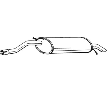 Крайно гърне BOSAL 278-527 за CITROEN C5 II (RE) комби от 2004 до 2008