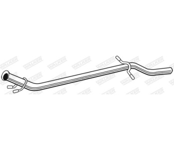 Изпускателна тръба WALKER 09113 за CITROEN C5 II (RE) комби от 2004 до 2008
