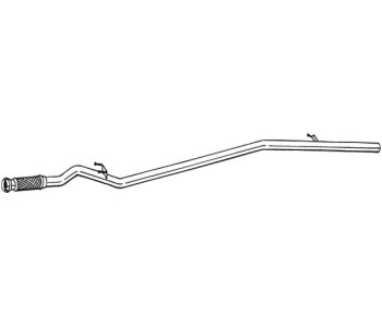 Изпускателна тръба BOSAL 950-079 за CITROEN JUMPY II товарен от 2007 до 2016