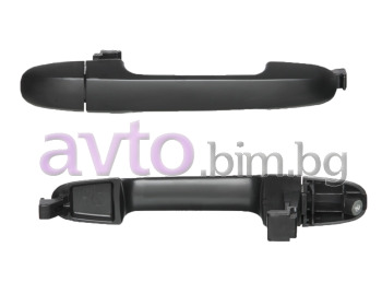 Дръжка за врата - външна предна дясна черна за HYUNDAI i30 (FD) от 2007 до 2011
