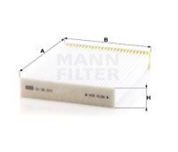 Филтър купе (поленов филтър) MANN-FILTER CU 25 012 за DACIA DOKKER пикап от 2018