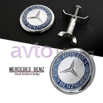 Емблема предна - Mercedes - комплект за MERCEDES C (W205) седан от 2013