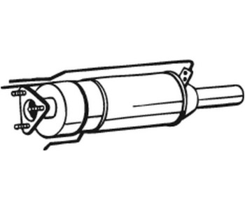 Филтър за сажди/твърди частици, изпускателна система BOSAL 095-205 за SAAB 9-3 (YS3F) от 2002 до 2015