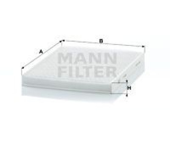 Филтър купе (поленов филтър) MANN-FILTER CU 2436 за FORD FIESTA VI от 2008 до 2017