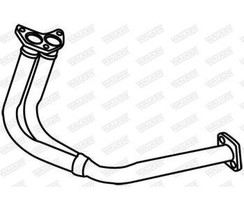 Изпускателна тръба WALKER 13761 за FORD ESCORT IV (AWF, AVF) комби от 1985 до 1990