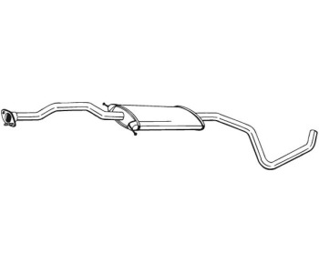 Средно гърне BOSAL 285-953 за FORD ESCORT CLASSIC (AAL, ABL) от 1998 до 2000