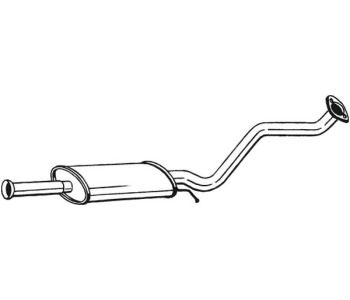 Средно гърне BOSAL 281-415 за HYUNDAI GETZ (TB) от 2002 до 2010