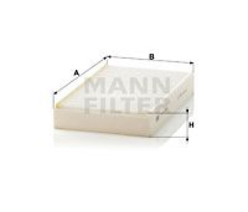 Филтър купе (поленов филтър) MANN-FILTER CU 26 004 за LADA KALINA (2192) хечбек от 2013