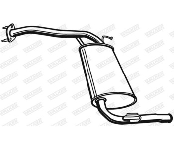 Крайно гърне WALKER 21142 за MAZDA 323 F V (BA) от 1994 до 1998
