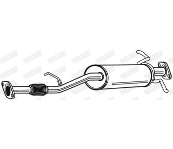 Средно гърне WALKER 22579 за MAZDA E-SERIE (SR2) товарен от 1983 до 2004