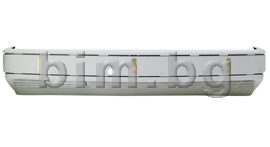 Броня предна оребрена без лайсна с дупки за хром лайсни за MERCEDES E (S124) комби от 1993 до 1996