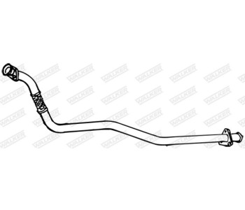 Изпускателна тръба WALKER 16029 за MERCEDES (S124) комби от 1985 до 1993