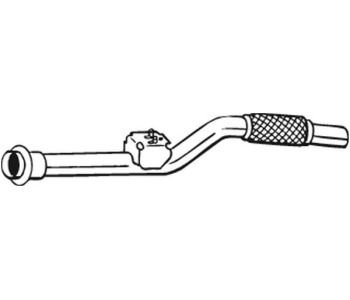 Изпускателна тръба BOSAL 800-011 за MERCEDES SPRINTER T1N (W901, W902) 2T пътнически от 1995 до 2006