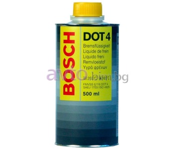 Спирачна течност DOT4 - 500мл. - BOSCH