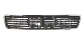 Решетка предна хром/черна 95-98 за AUDI A4 (8D2, B5) от 1994 до 2001