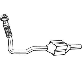 Катализатор BOSAL 099-051 за OPEL ASTRA G (F69_) седан от 1998 до 2009