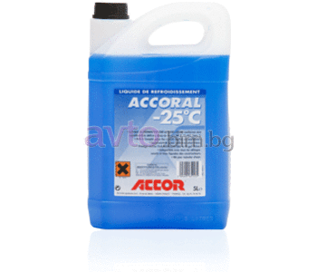 Анифриз син - ACCORAL PERMANENT -25 - 5l.